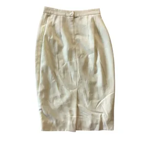 David Bijoux Pencil Skirt White Size 6 thumbnail 4