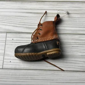 L.L. Bean Brown and Black Bean Boots Keychain Accessory New Without Tag thumbnail 4