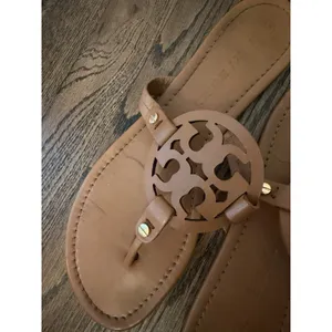 Tory Burch Miller Sandals Sz 11 brown Leather thumbnail 8