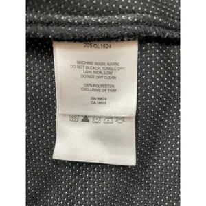 Mountain Hardwear Womens Black Fleece Vest Full Zip Hiking Outdoor Size 8 thumbnail 9