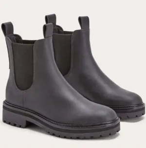 Everlane‎ The Lug Chelsea Boot oiled Black size 5 new in box thumbnail 1