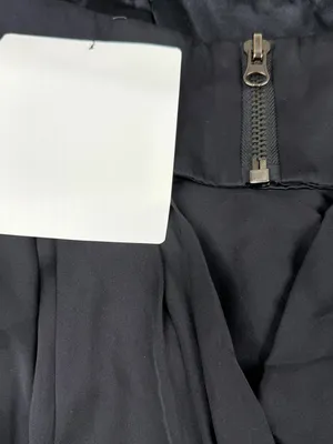 Alice + Olivia Silk Strapless Ruched Draped Mini Dress Black Size S thumbnail 7