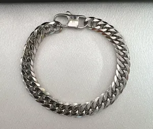 Link Chain Bracelet for Men and Women Streetwear Hip Hop Punk Unisex Style thumbnail 1