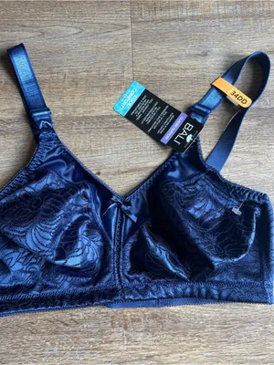 New BALI Classic Support Cool Comfort Full Coverage Bra size- 34DD thumbnail 2