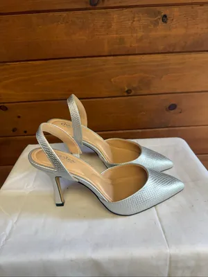 Charles by Charles David Iniko slingback pumps pointed toe/ stiletto heel Sz 8 S thumbnail 2