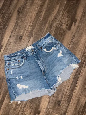Curve Live High Rise Mom Short - Abercrombie & Fitch thumbnail 5