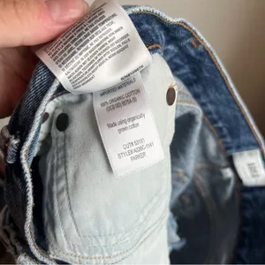 AGOLDE Parker Denim Cutoff Short thumbnail 9