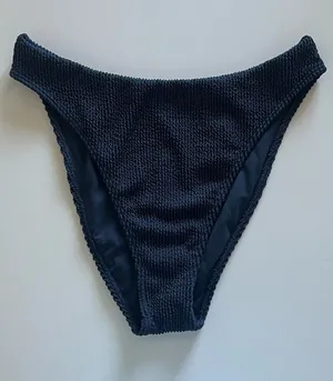 {Abercrombie & Fitch} Brand New Mid Rise High Leg Bikini Bottoms thumbnail 1
