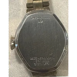 Vintage Caravelle by‎ Bulova Gold Tone Women's Manual Wind Up Watch Swiss Made thumbnail 7
