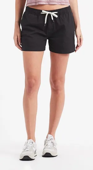 Vuori Women's Vintage Ripstop Shorts In Charcoal Grey Size Medium thumbnail 1