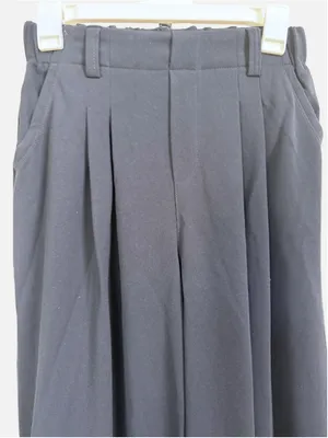 Size XS (Petite) Halara High Waisted Plicated Side Pocket Wide Leg Waffle Pants thumbnail 5