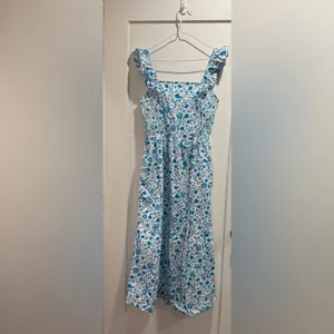 Draper James Square Neck Ruffle Strap Midi Dress‎ Size M thumbnail 3