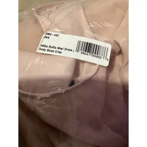 Show Me Your Mumu Caitlin Ruffle Maxi Dress Dusty Blush Pink thumbnail 9