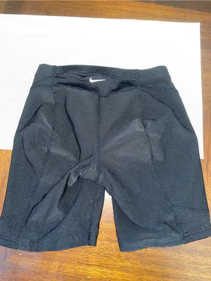 Nike Black Compression Biker Shorts Women’s XS Athletic Training thumbnail 2