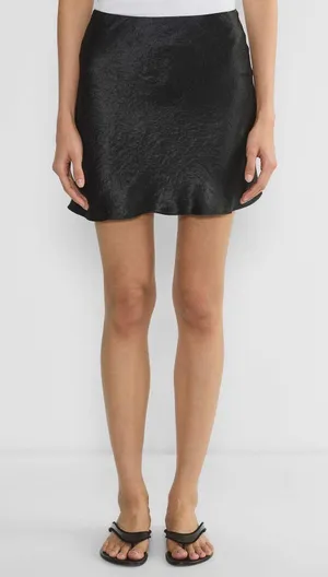 Babaton Silk Skirt Aritzia Mini thumbnail 1