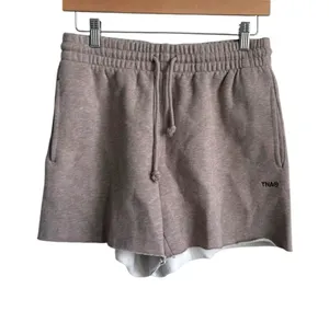 Aritzia TNA Cozy Fleece Boyfriend Sweat Shorts Tan Sweatfleece Size Small thumbnail 1