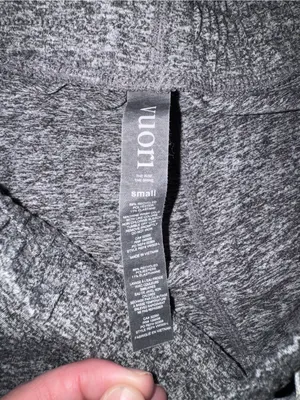 Vuori Charcoal Heather Joggers with Drawstring thumbnail 3