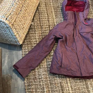 The North Face Helata Triclimate Jacket Women's Burgundy Red Size Large NO HOOD thumbnail 4
