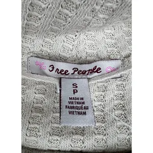 Free People Juicy Long Sleeve Cowl Neck Oversized Draped Tunic Top Stone Cold S thumbnail 4