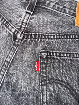 Levi jean shorts Black Size 26 thumbnail 5