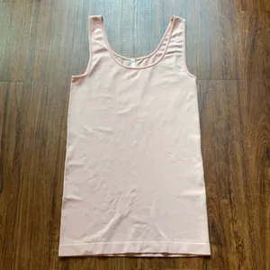 Skinny tees basic tank top one size‎ Pink Size undefined thumbnail 2