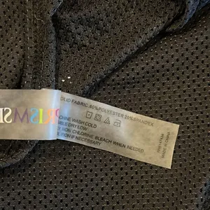 PrismSport Women’s Black Long Sleeve Laser Mesh Top, Size XS thumbnail 6