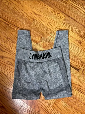 Gymshark Grey Seamless Leggings thumbnail 4