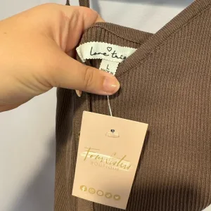 NWT brown‎ button contour bodysuit love tree thumbnail 3