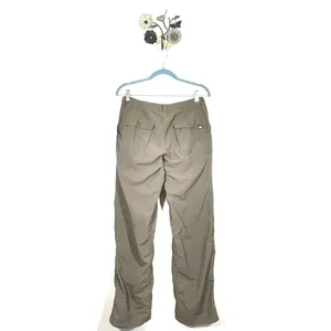 North Face Women's Hiking Pants Size 4 Beige Roll Tab Convertible Pant Pockets thumbnail 6