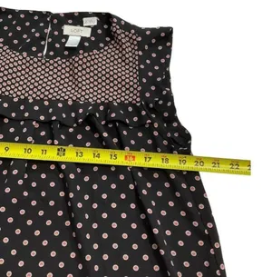 Loft Women Size Medium Polka Dot Sleeveless Shirt Top 2-472P thumbnail 5
