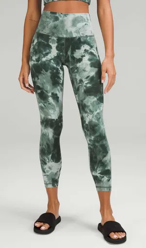 lululemon Align High-Rise Pant 25" Diamond Dye Starlight Smoked Spruce Size 2 thumbnail 2