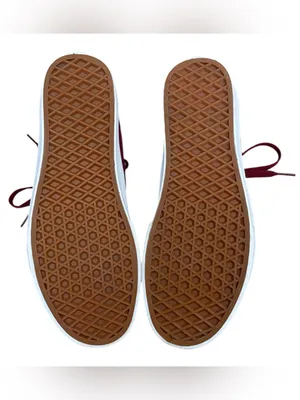 VANS Low Top Sneakers Womens Size 8 Maroon Canvas Lace Up Skater Punk NWOB thumbnail 4