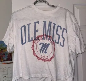 Pressbox White Graphic Tee thumbnail 1