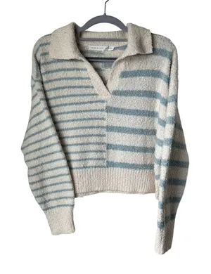 NWT Altar'd State Stripped Sweater - XXS thumbnail 1