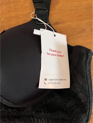 SonaShape Bra Bundle (2) Black Lace Size M NWT thumbnail 7
