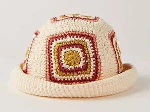Free People Sofie Crochet Bucket Hat thumbnail 1