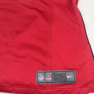 Atlanta Falcons Matt Ryan #2 Super Bowl LI NFL Football Nike Red Jersey Sz Large thumbnail 3
