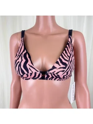TiniBikini Two Piece Zebra Stripe Swimsuit Size Small thumbnail 7