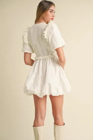 Mabel Dress White thumbnail 3