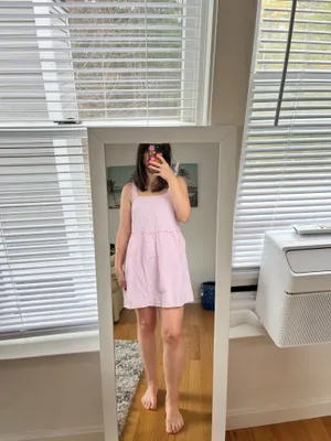 Urban Outfitters Babydoll Dress Gingham thumbnail 2