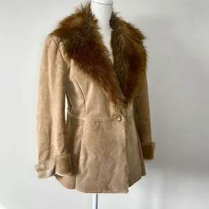 Vintage Penny Lane Guess Fur Leather Coat thumbnail 2
