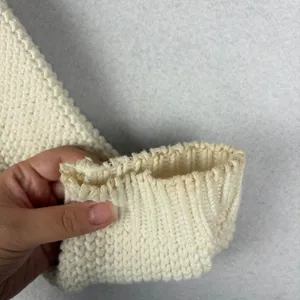 VTG 70s Jantzen Knit Duck Sweater Women's S Cream Country Cottage Prairie Autumn thumbnail 13
