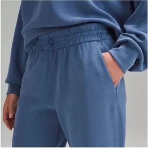 Lululemon Softstreme high rise straight leg cropped‎ pants sweatpants women's 14 thumbnail 3