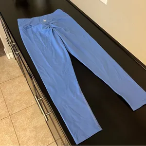 Ryderwear scrunch bottom full length leggings periwinkle blue sz XL thumbnail 4