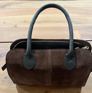 Suede Purse Brown thumbnail 1