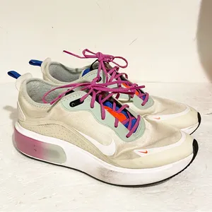 Nike‎ Size 8.5 Air Max Dia Running Shoes CI3898-200 Fossil/Hyper Crimson thumbnail 3