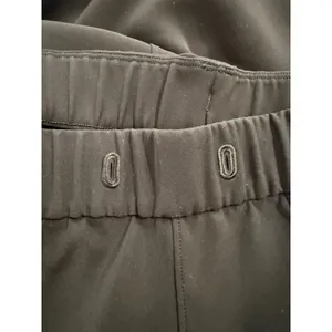 Lululemon On the Fly Wide-Leg 7/8‎ Pant Black High Rise Cropped Trouser 12 flaw thumbnail 6