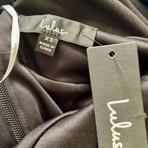 Lulu's Classic Black Maxi Dress thumbnail 10