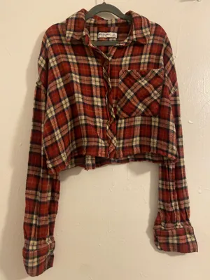 Arizona Jean Company Cropped flannel thumbnail 1