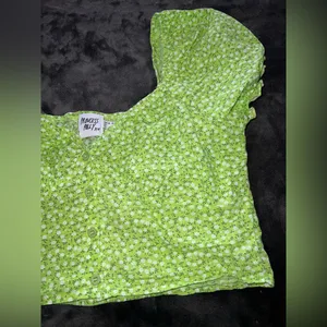 Princess Polly Laguna Top in Green Size 8 thumbnail 10